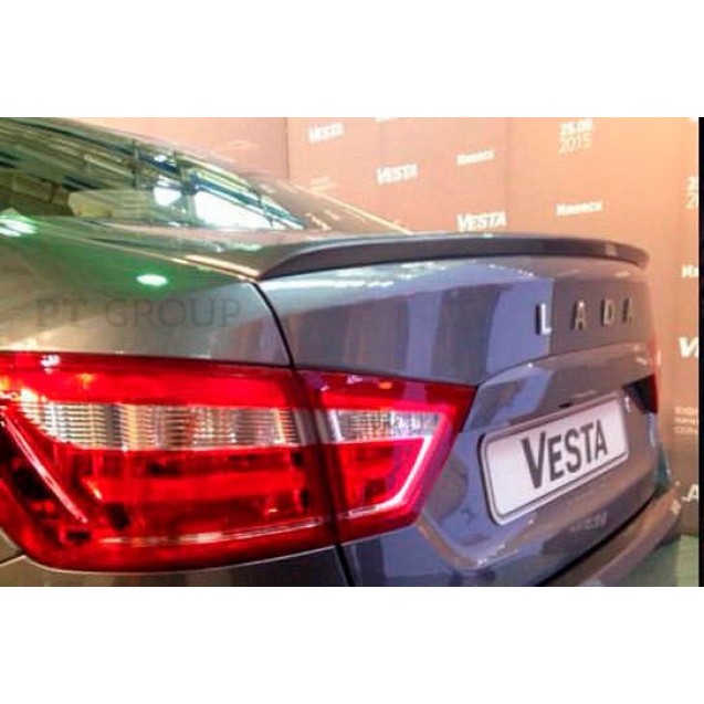 Спойлер на крышку багажника не крашен LADA VESTA 2015