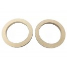 Проставочные кольца для установки динамиков 16 см в обшивки дверей Лада Калина