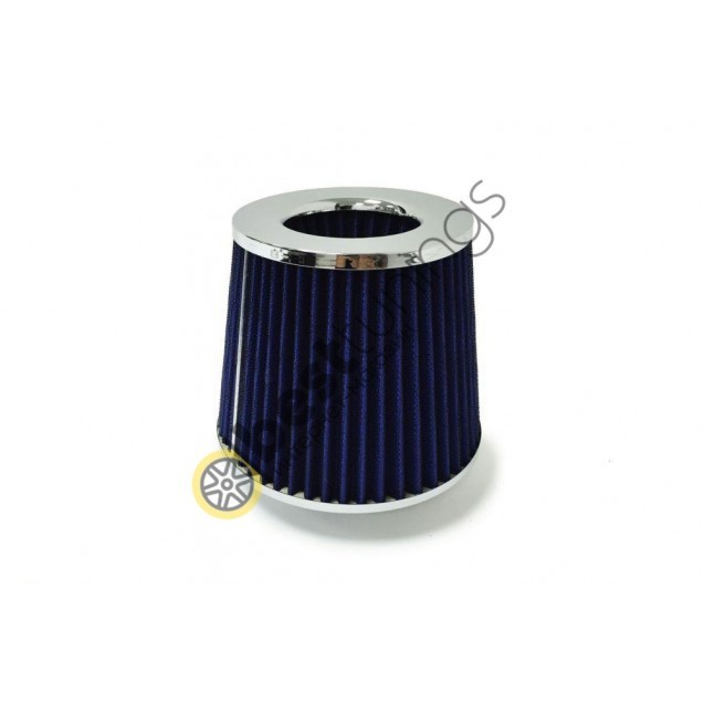 Воздушный фильтр нулевого сопротивления инжекторный (синий, конус)